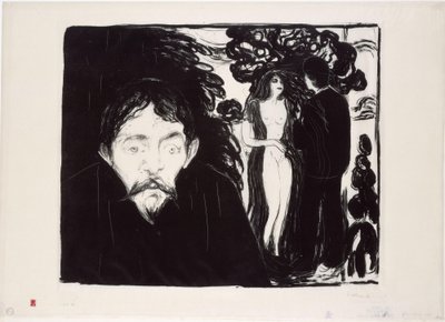 Jealousy II (large) by Edvard Munch