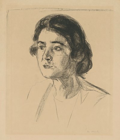 Mrs. Wedel II by Edvard Munch