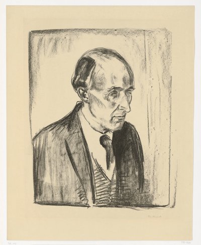 Frederick Delius by Edvard Munch