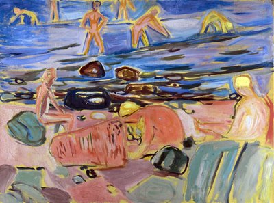 Boys Bathing by Edvard Munch