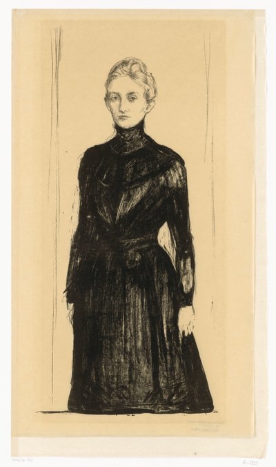 Marie Linde by Edvard Munch