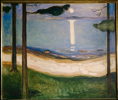 Moonshine by Edvard Munch