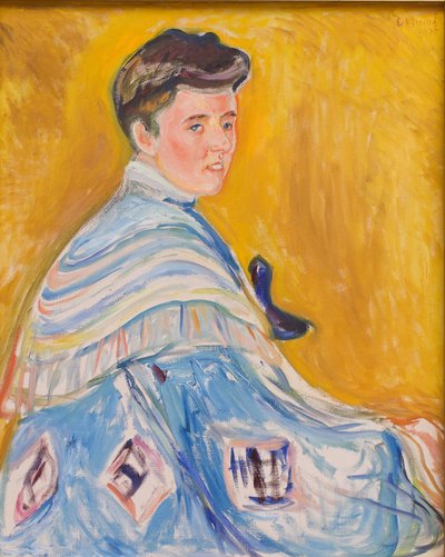 Portrait of Hanni Esche by Edvard Munch