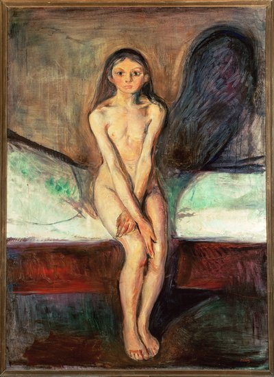 Puberty by Edvard Munch