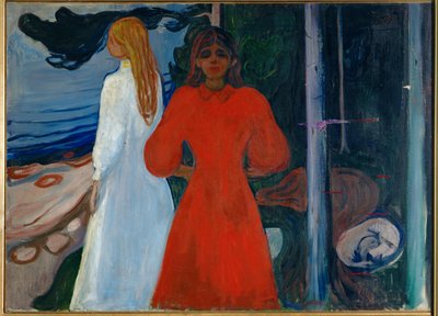Red and White by Edvard Munch