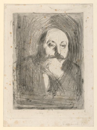 Richard Mengelberg by Edvard Munch