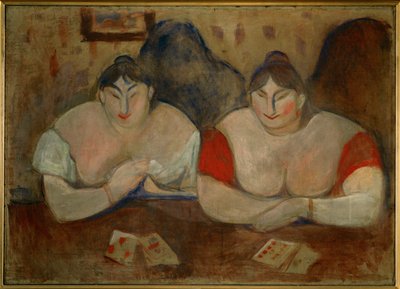Rose and Amelie by Edvard Munch