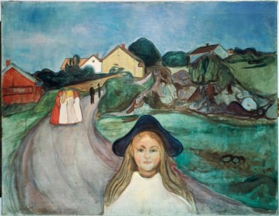 Street in Asgardstrand by Edvard Munch