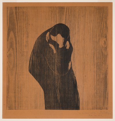 The Kiss IV by Edvard Munch