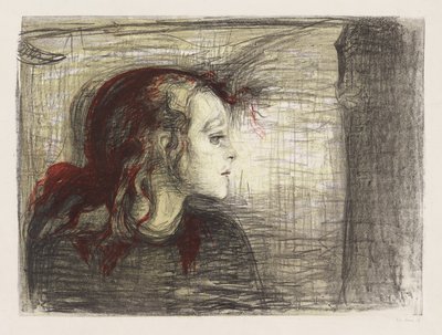 The Sick Child I by Edvard Munch