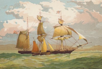 Homeward Bound, Taking in a Pilot by Edward (after) Duncan