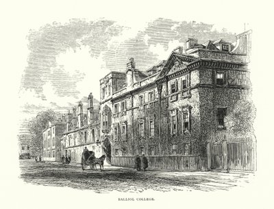 Balliol College by Edward (after) Whymper