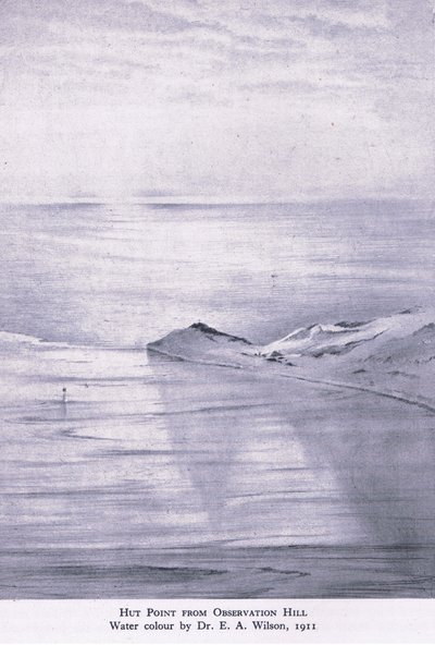Hut Point from Observation Hill by Edward Adrian Wilson