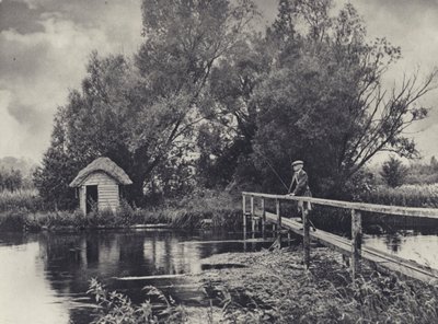 A Hut on the Leckford Water by Edward Alfred Barton