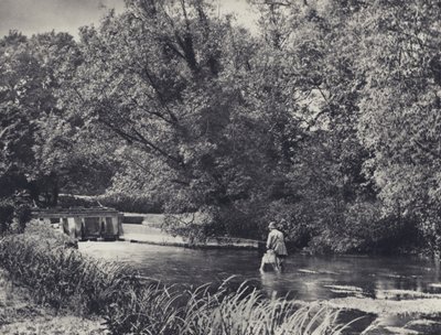 Below the Mill, near Andover by Edward Alfred Barton
