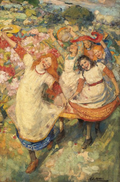The Dance of Spring by Edward Atkinson Hornel