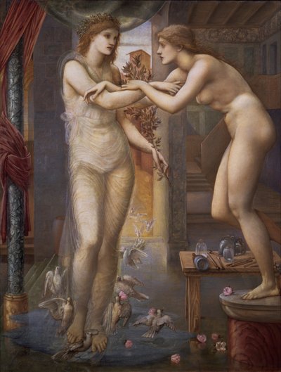 Pygmalion and the Image - The Godhead Fires by Edward Burne Jones
