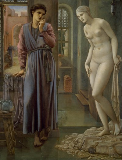 Pygmalion and the Image - The Hand Refrains by Edward Burne Jones