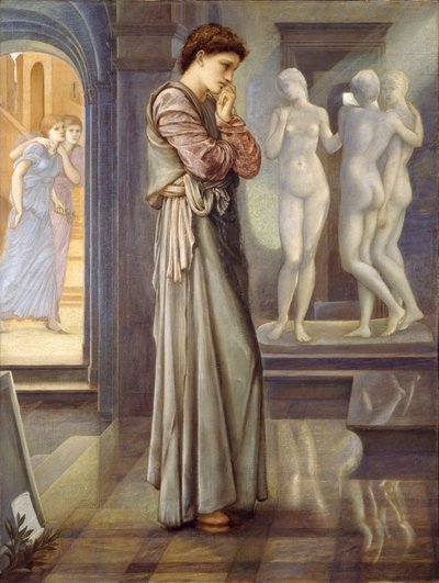Pygmalion and the Image - The Heart Desires by Edward Burne Jones
