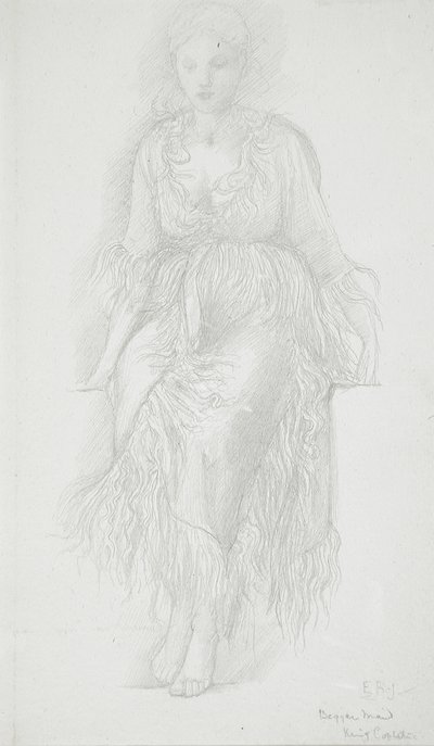 Seated Woman by Edward Burne-Jones