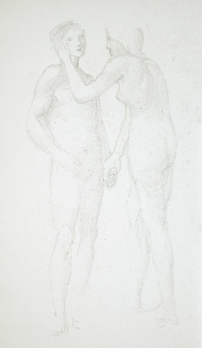 Two Female Nudes by Edward Burne-Jones