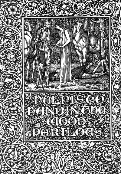 Help is to Hand in the Wood Perilous by Edward Burne Jones
