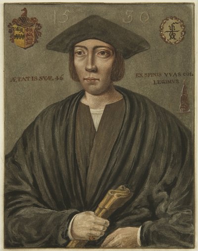 Portrait of Nicholas Thorne, Grammar School, Unity Street by Edward Cashin