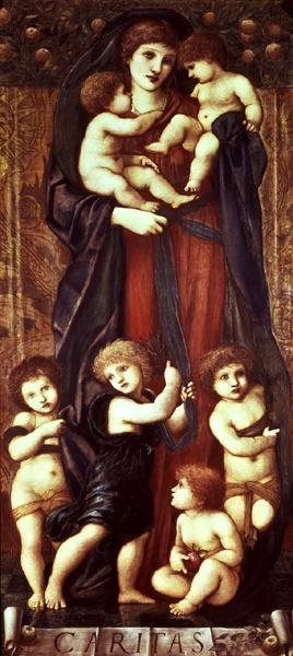 Charity by Edward Coley Burne Jones
