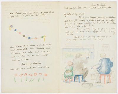 Letter to Angela Thirkell by Edward Burne Jones