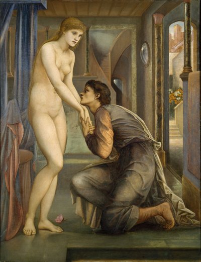 Pygmalion and the Image - The Soul Attains by Edward Burne Jones