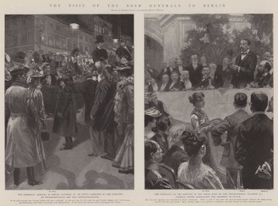 The Visit of the Boer Generals to Berlin by Edward Cucuel