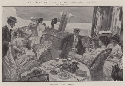 The Yachting Season in Northern Waters by Edward Cucuel