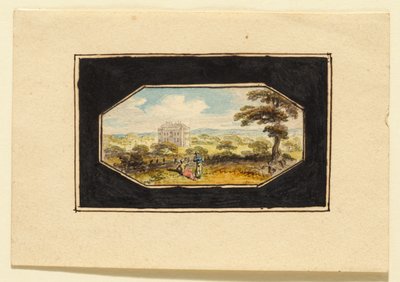 House in a Landscape by Edward Dayes