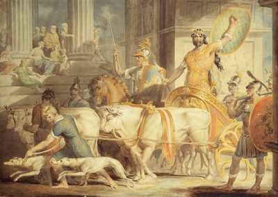 Lycurgus Entering Athens; and Theseus