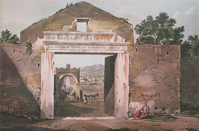 Entrance to Athens by Edward Dodwell