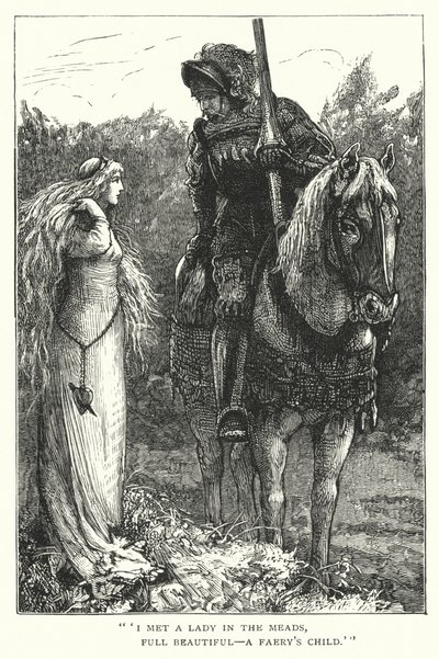 La Belle Dame sans Merci by Edward Frederick (after) Brewtnall