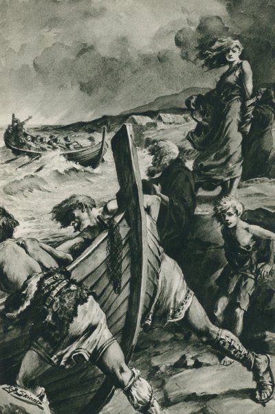 The Vikings who sailed out from the fjords of Norway and found America long before Columbus by Edward Frederick Skinner