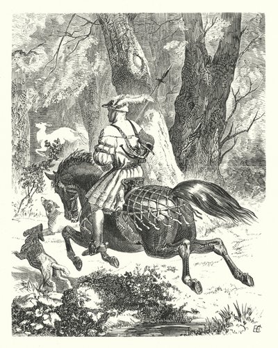 An Old Ballad Re-Written by Edward Henry (after) Corbould