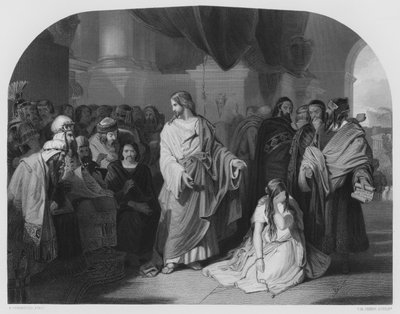 Go, And Sin No More by Edward Henry (after) Corbould