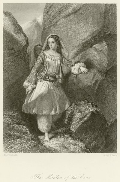 The Maiden of the Cave by Edward Henry Corbould