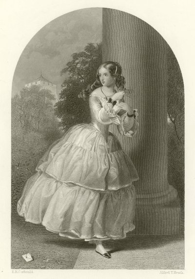 The Valentine by Edward Henry Corbould