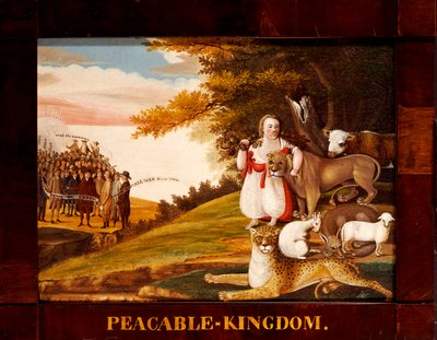 Peaceable Kingdom by Edward Hicks