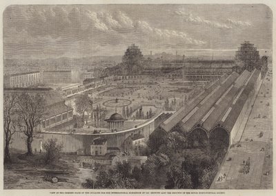 View of the Present State of the Building for the International Exhibition of 1862 by Edward Hull