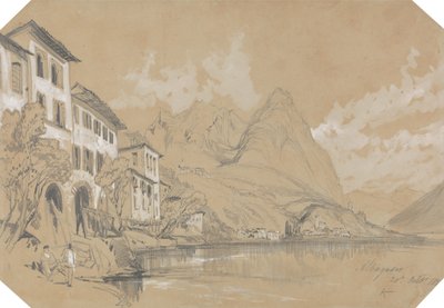 Albogasio by Edward Lear