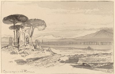 Campagna di Roma by Edward Lear
