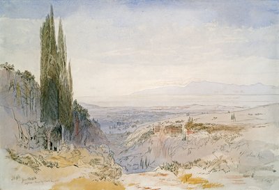 Corfu, Nimphes, 1856 by Edward Lear