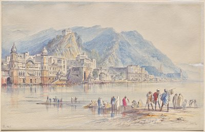 Hardwar, India by Edward Lear