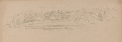 Knowsley Hall by Edward Lear