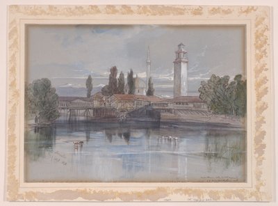 Monastir by Edward Lear