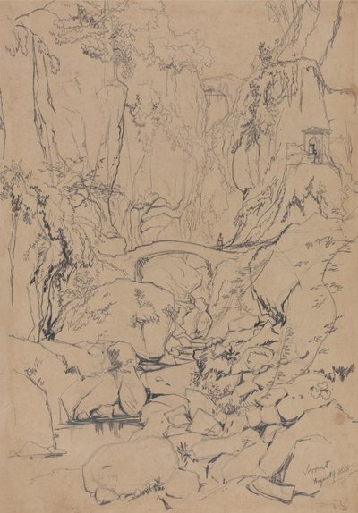 Sorrento by Edward Lear